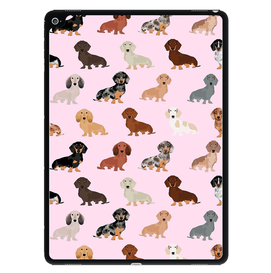 Dachshund Breed Pattern iPad Case