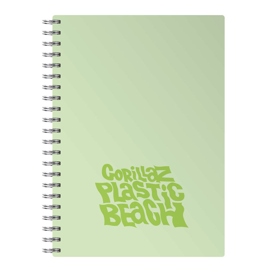 Gorillaz Plastic Beach Notebook