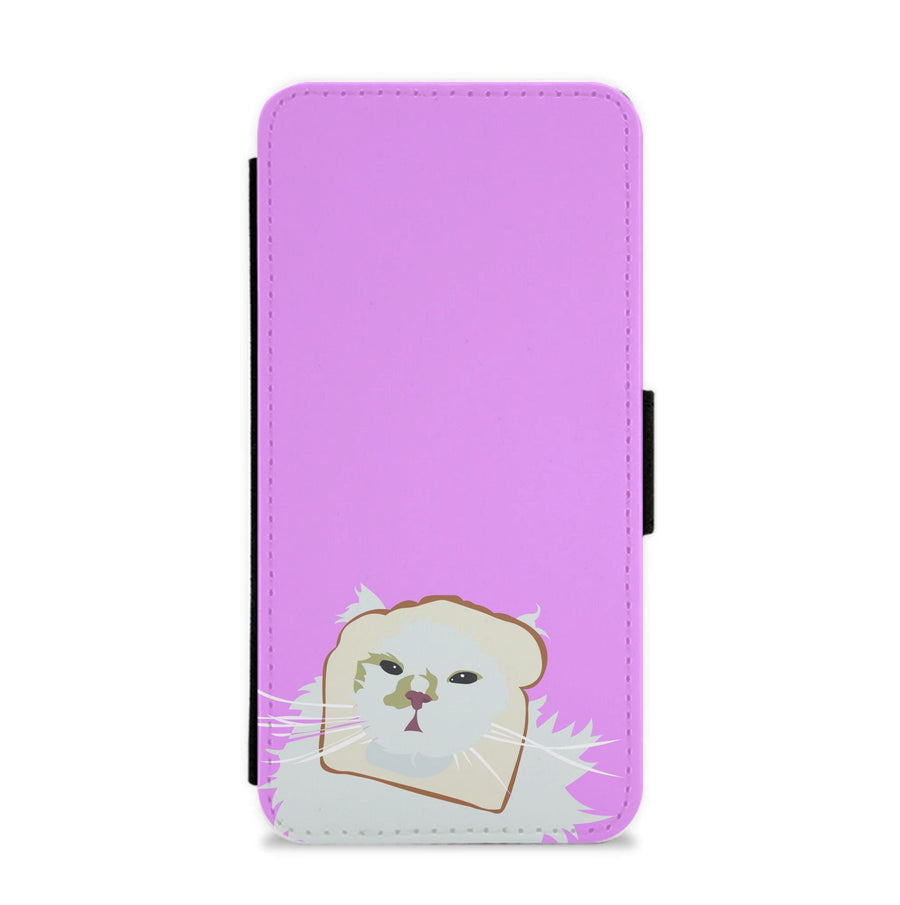 Silly Cat - Cats Flip / Wallet Phone Case