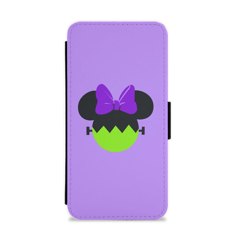 Frankenstein Minnie Mouse - Disney Halloween Flip / Wallet Phone Case