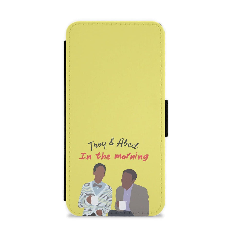 Troy And Abed In The Morning - Community Flip / Wallet Phone Case