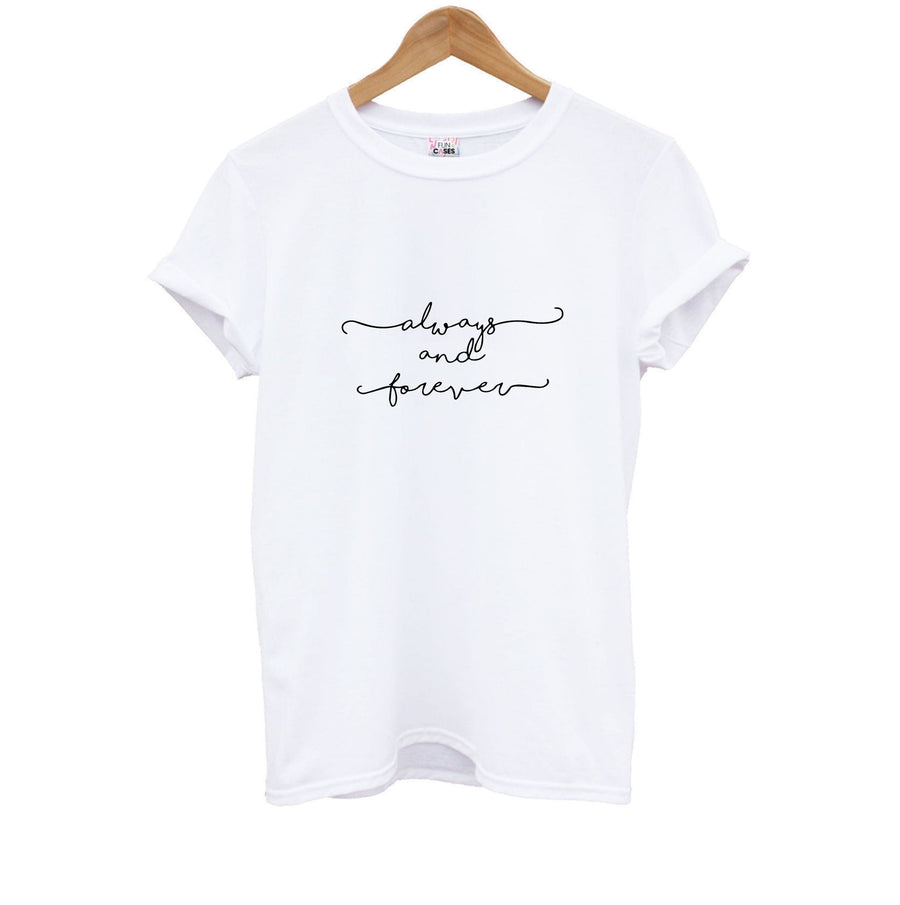 Always & Forever - Vampire Diaries Kids T-Shirt
