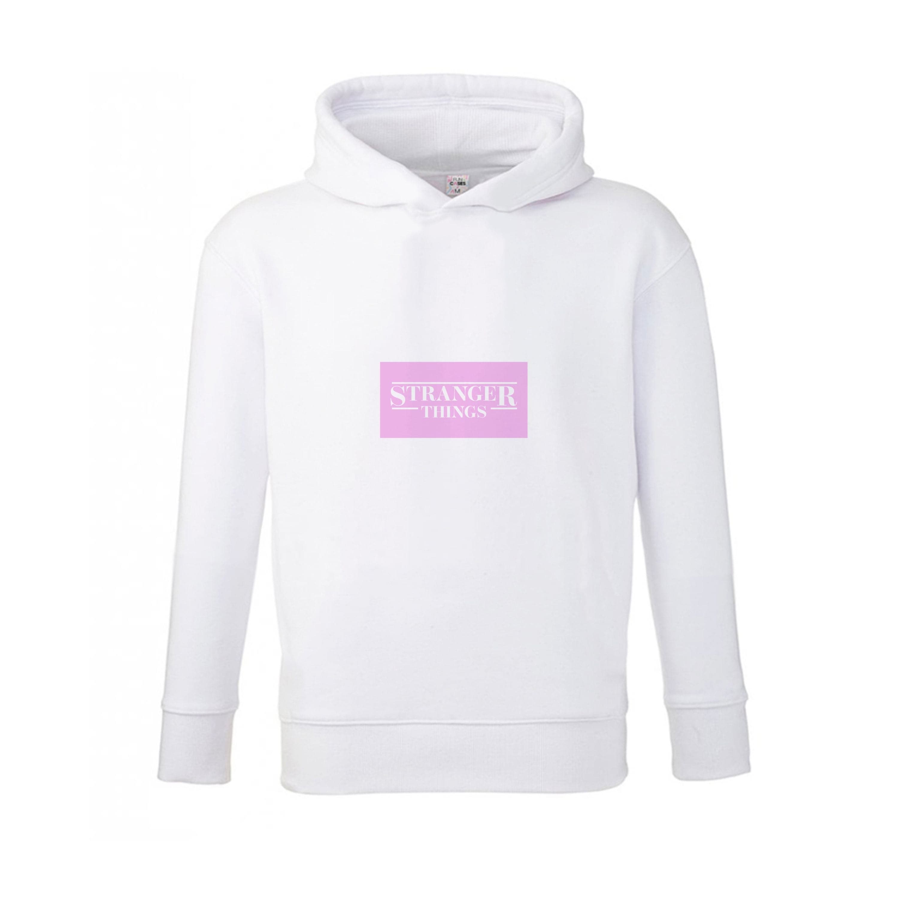 Pink Galaxy Stranger Kids Hoodie