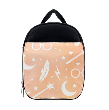 Wizard Icon Patterns Lunchbox