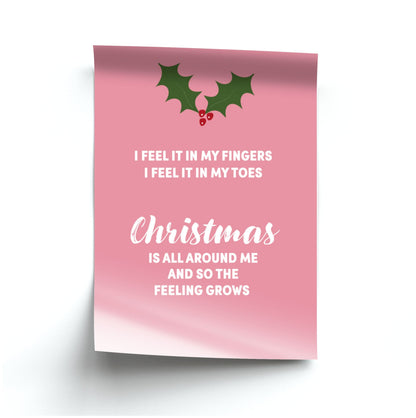 Christmas Is All Around Me Poster