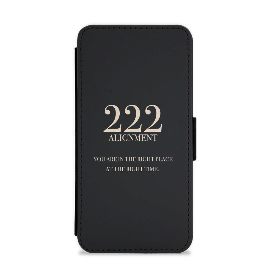 222 - Angel Numbers Flip / Wallet Phone Case