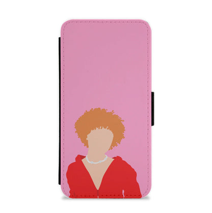 Red Hoodie - Ice Spice Flip / Wallet Phone Case