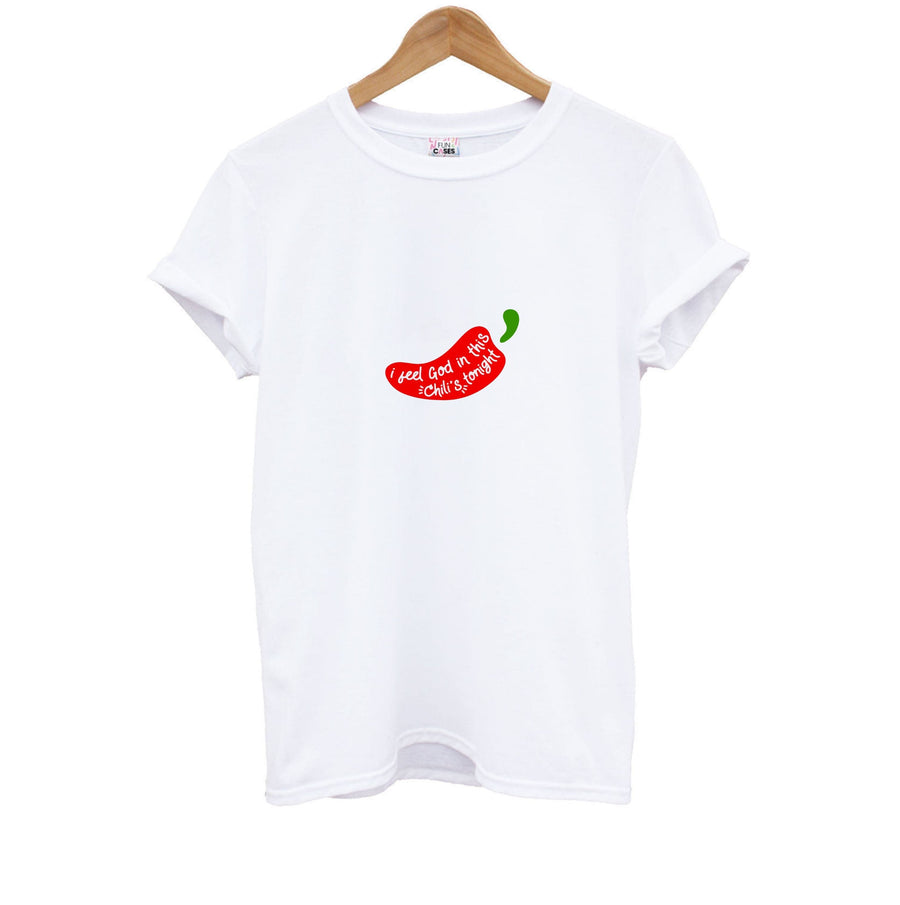 I Feel God In This Chilli's Tonight - The Office Kids T-Shirt