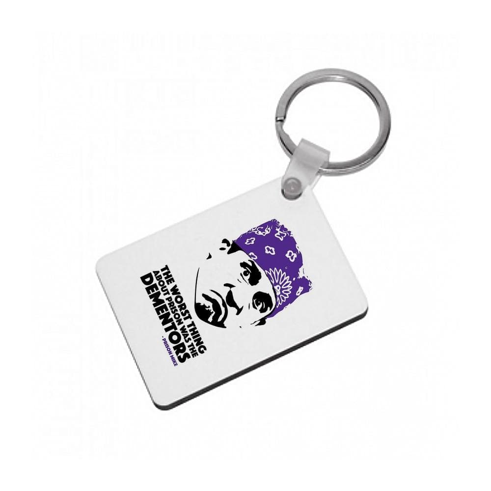 Prison Mike vs The Dementors - The Office Keyring - Fun Cases