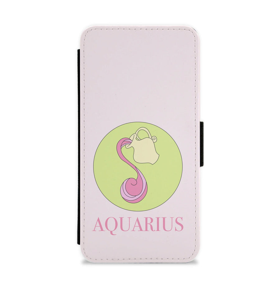 Aquarius - Tarot Cards Flip / Wallet Phone Case