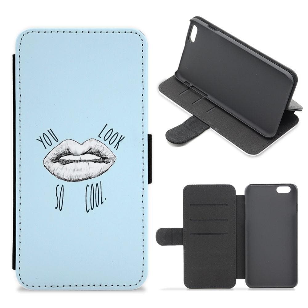You Look So Cool - The 1975 Flip / Wallet Phone Case - Fun Cases