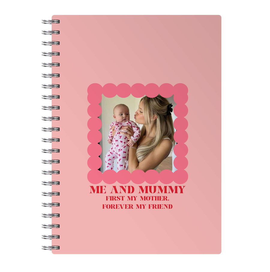 Me And Mummy - Personalised Mother's Day Notebook