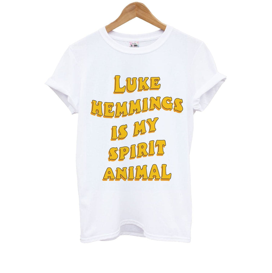 Luke Hemmings Is My Spirit Animal - 5 Seconds Of Summer  Kids T-Shirt