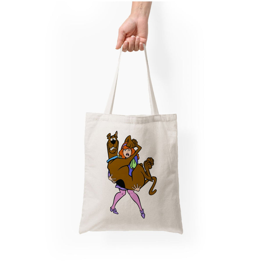 Scared - Scooby Doo Tote Bag