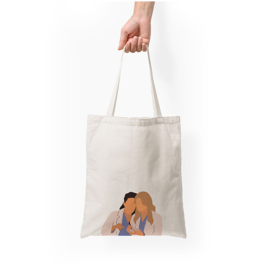 Faceless Characters - Grey's Anatomy Tote Bag