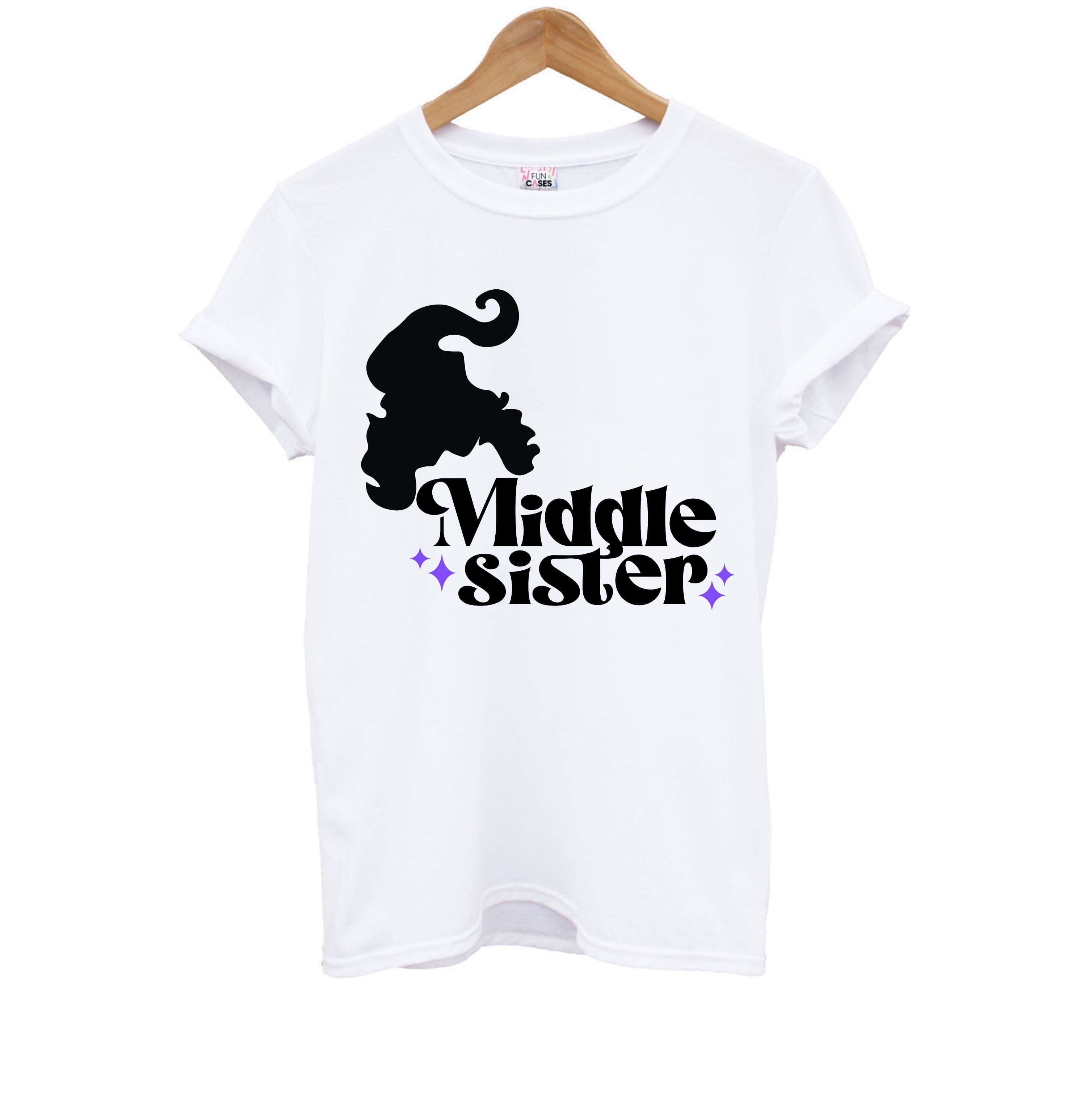 Middle Sister - Hocus Halloween Kids T-Shirt