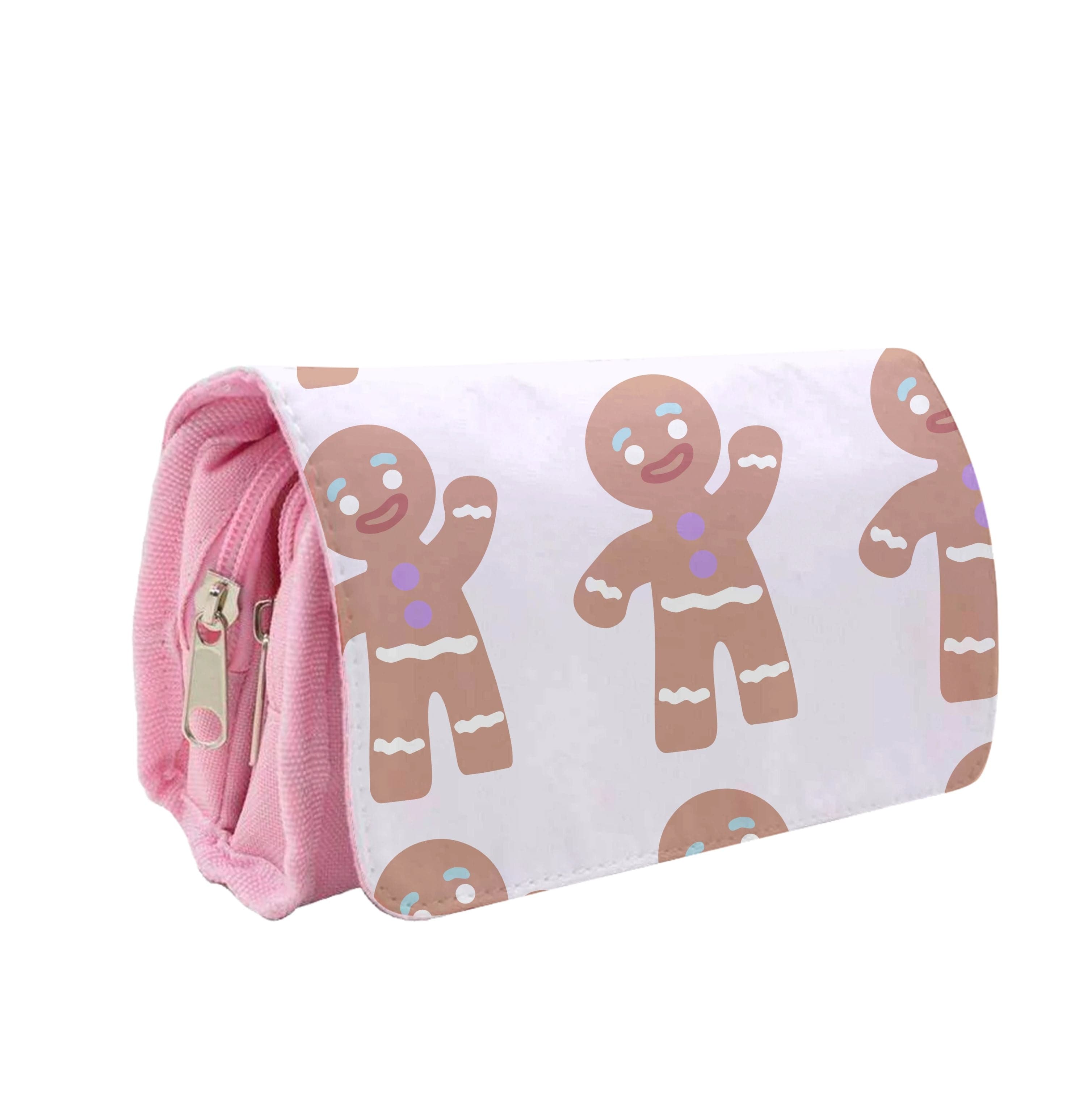 Gingerbread Man - Green Ogre Pencil Case