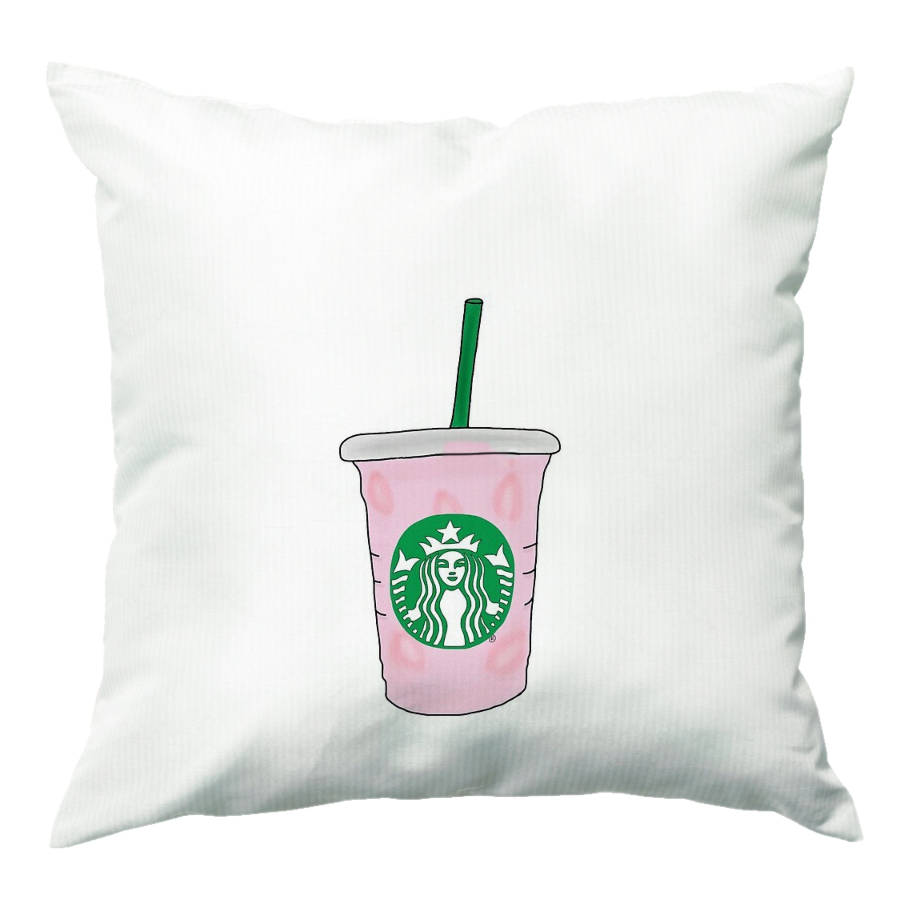 Coffee Pinkity Drinkity - James Charles Cushion