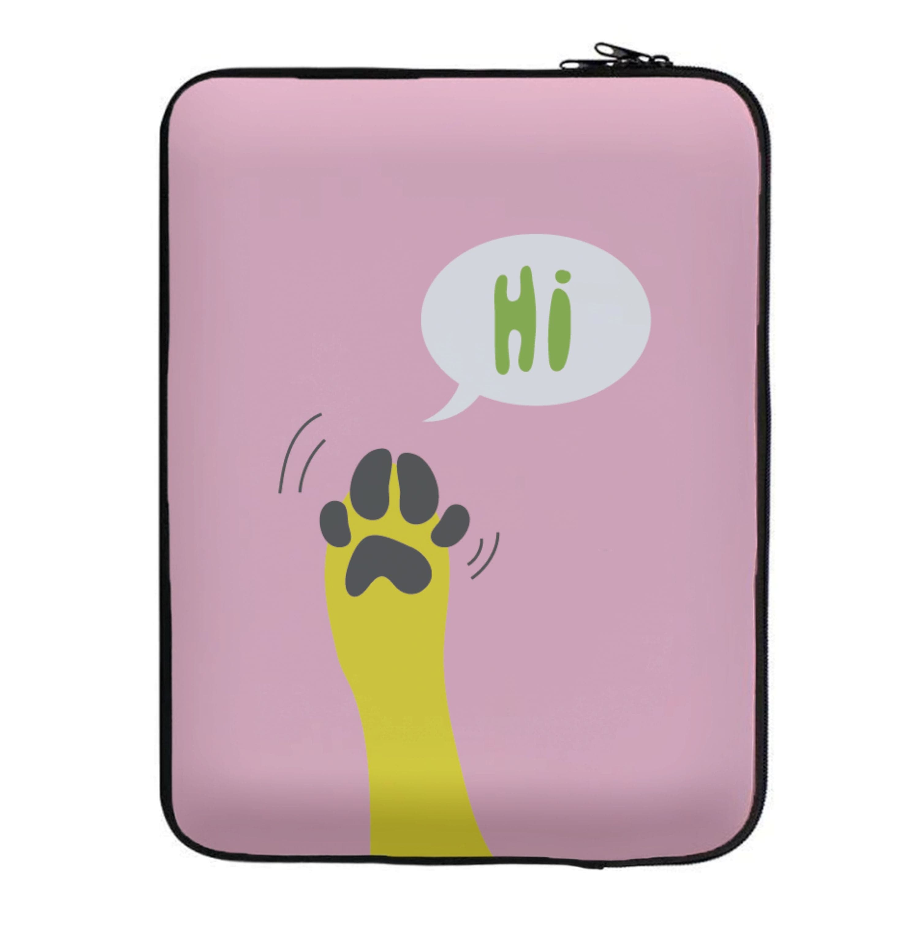 Hi - Dog Patterns Laptop Sleeve