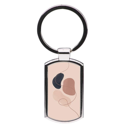 Abstract Pattern II Luxury Keyring