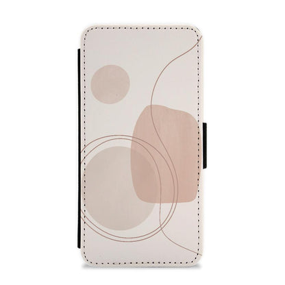 Abstract Pattern V Flip / Wallet Phone Case