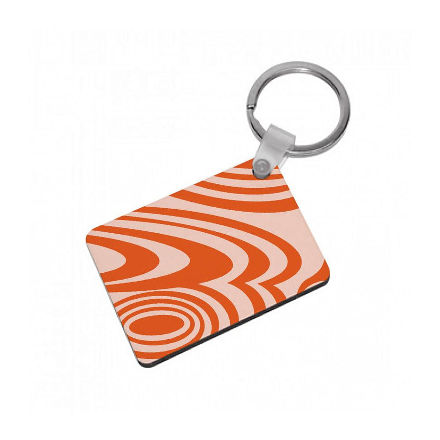 Colourful Abstract Pattern I Keyring