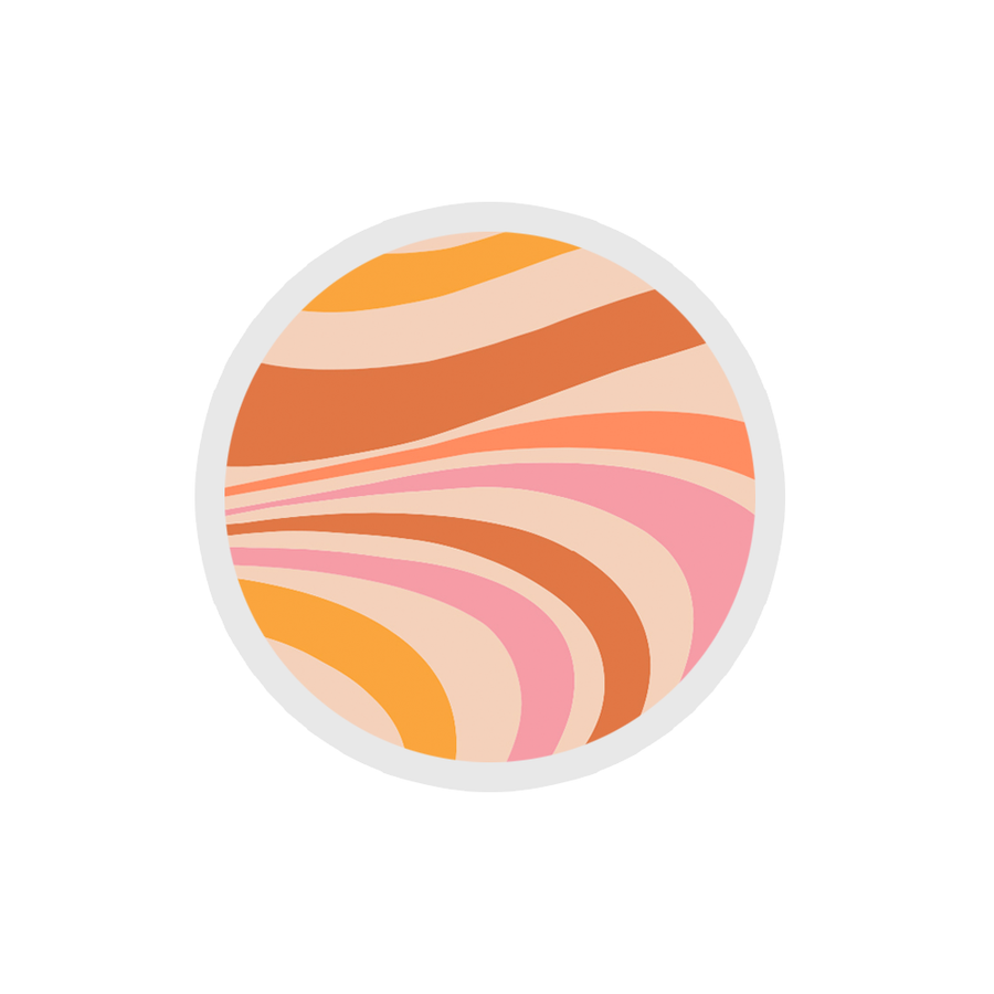 Colourful Abstract Pattern III Sticker