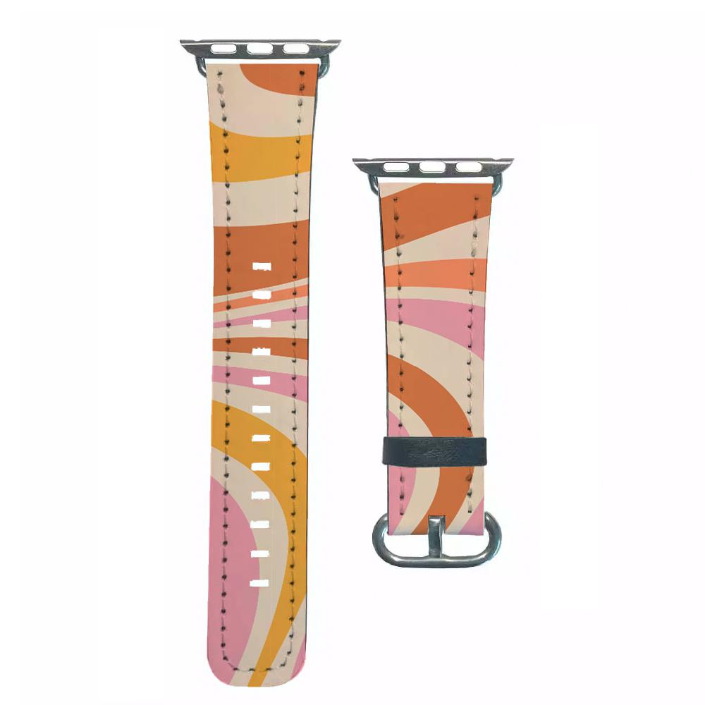 Colourful Abstract Pattern III Apple Watch Strap