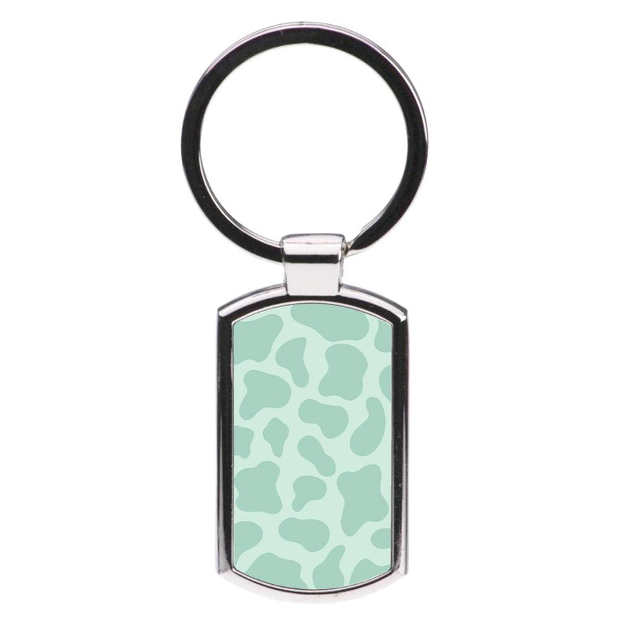 Colourful Abstract Pattern IV Luxury Keyring