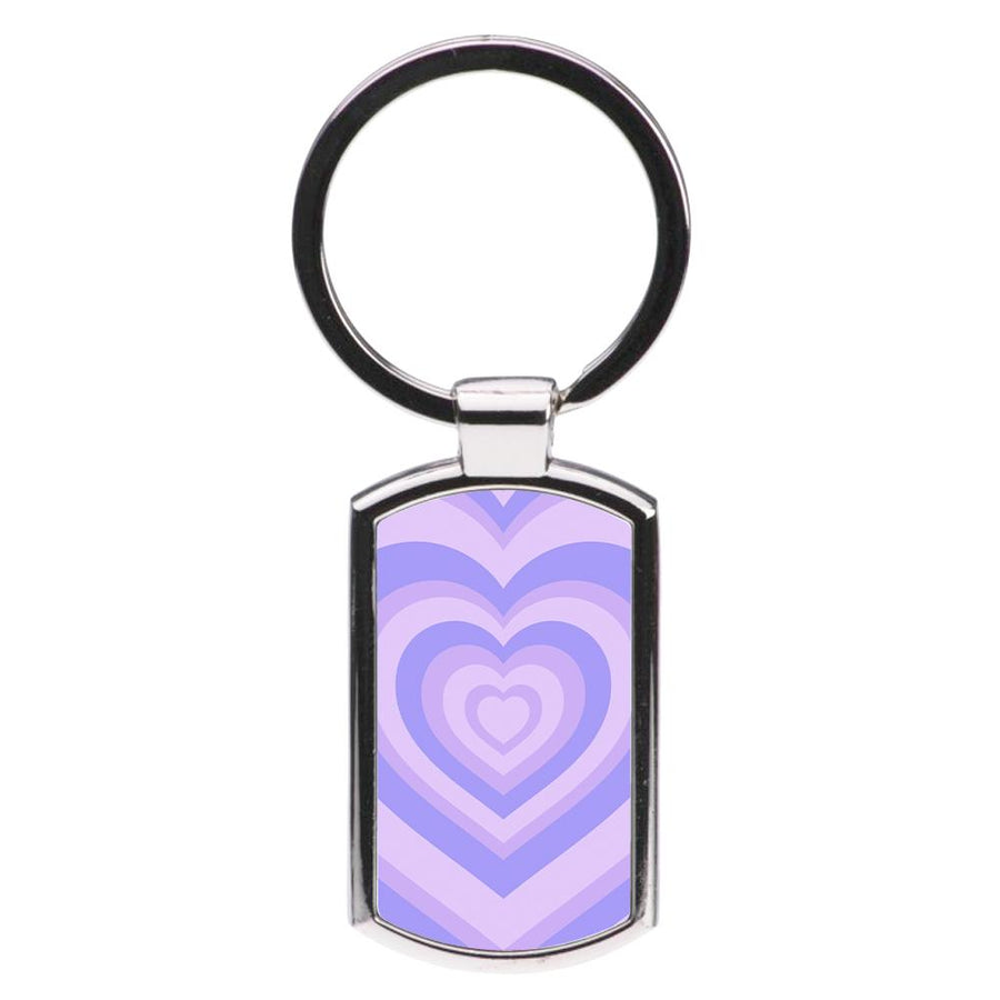 Colourful Abstract Pattern V Luxury Keyring