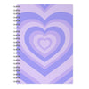 Colourful Hearts Notebooks