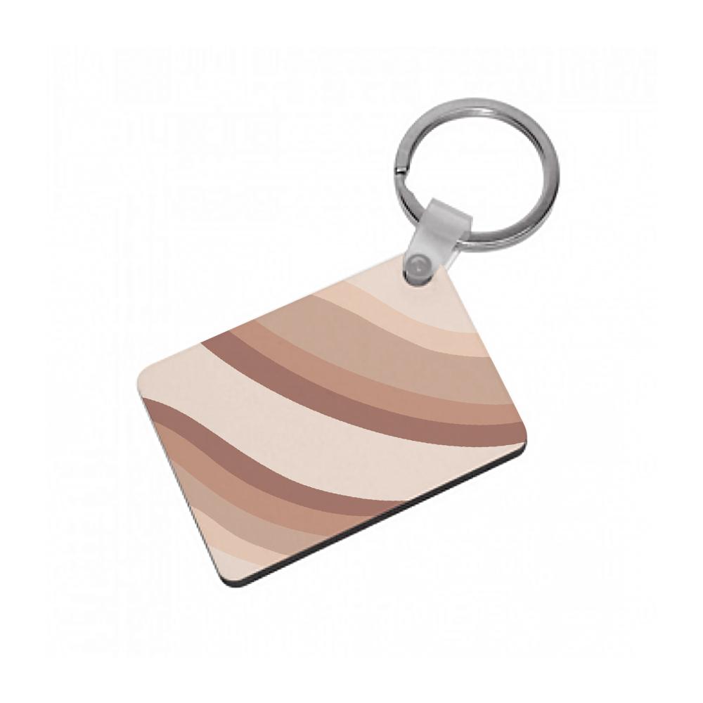 Colourful Abstract Pattern VI Keyring