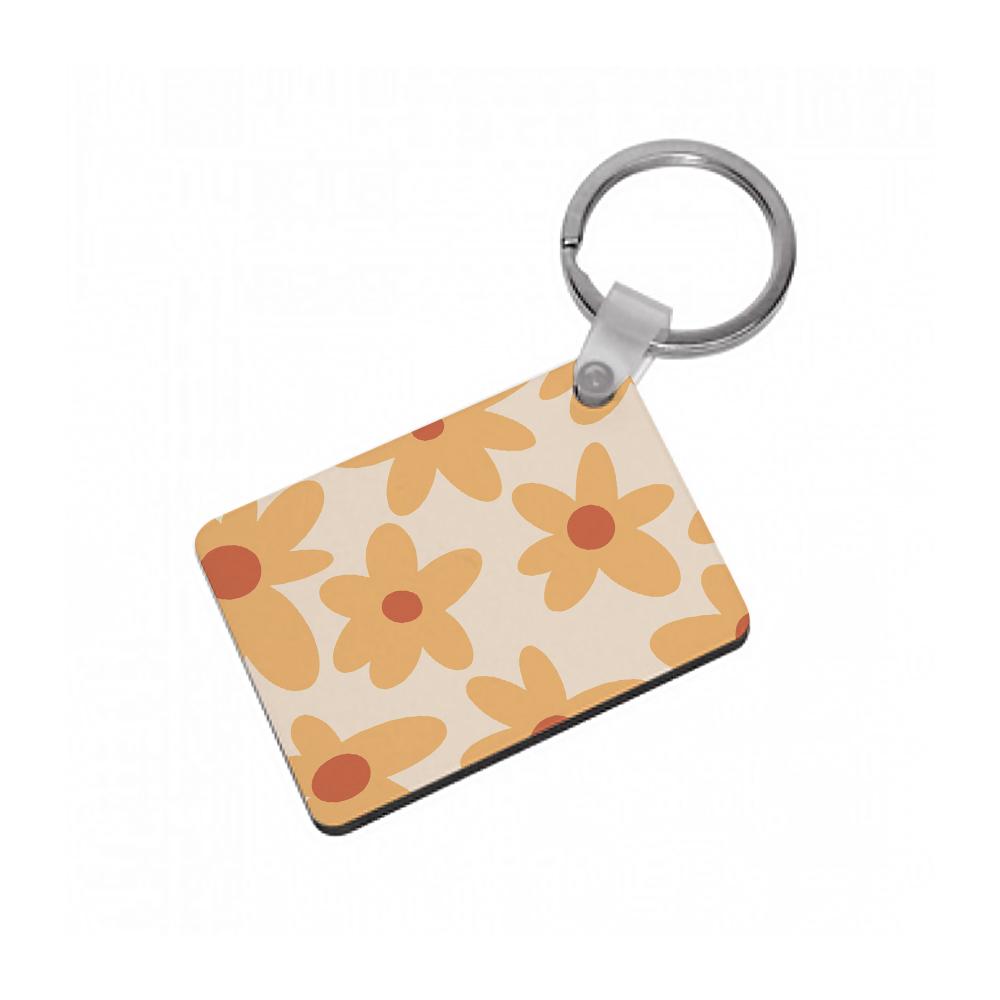 Colourful Abstract Pattern VII Keyring