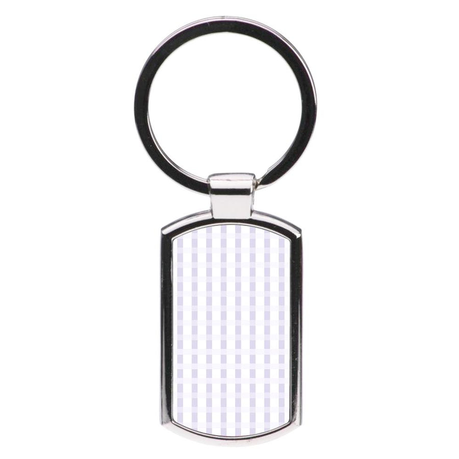Colourful Abstract Pattern VIII Luxury Keyring