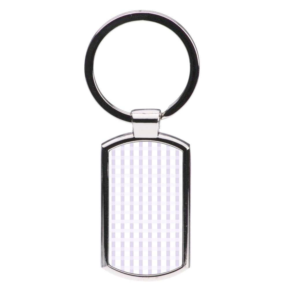 Colourful Abstract Pattern VIII Luxury Keyring