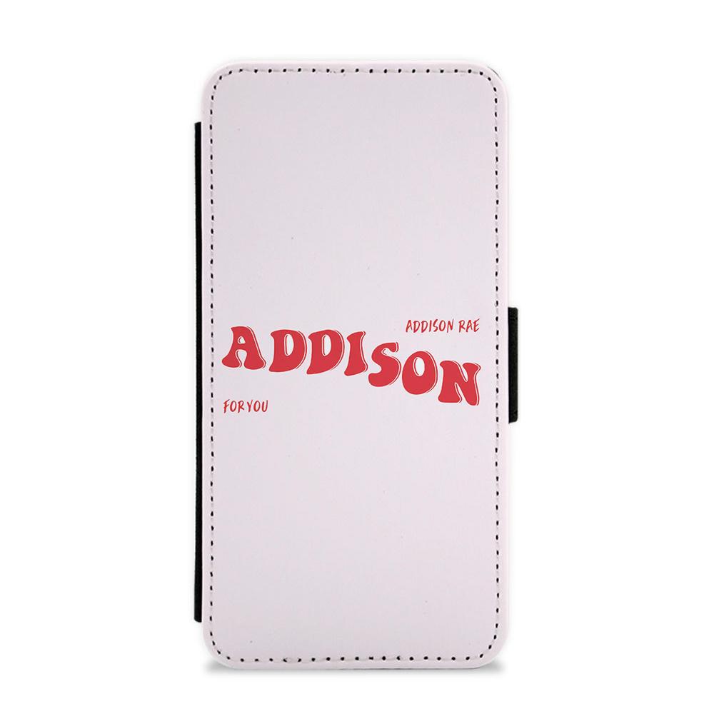 Addison Rae For You Flip / Wallet Phone Case