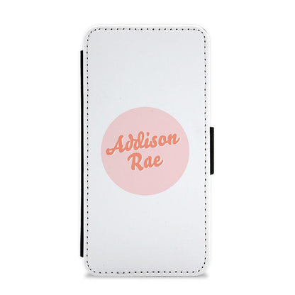 Addison Rae Circle Flip / Wallet Phone Case