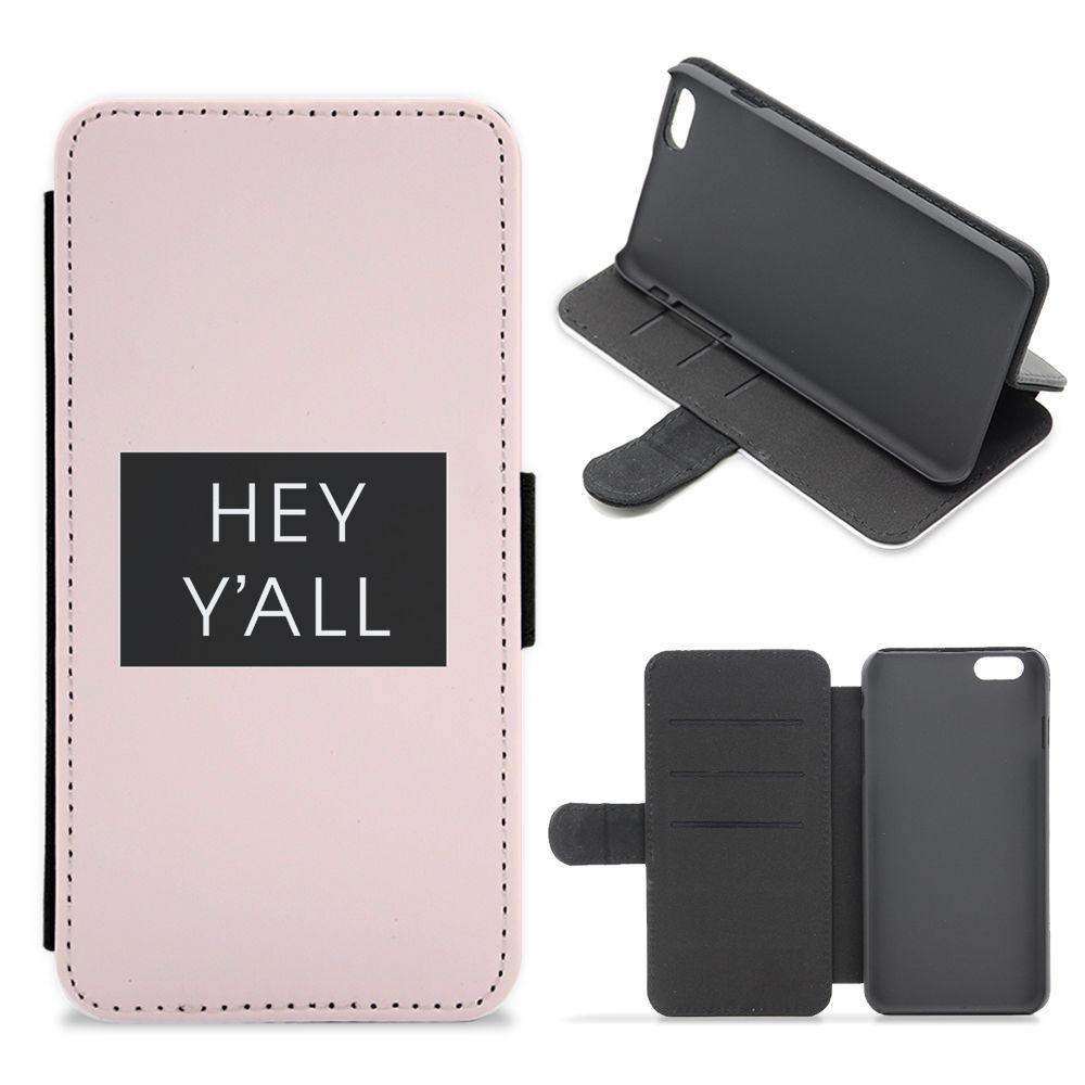 Hey Y'All - Addison Rae Flip / Wallet Phone Case