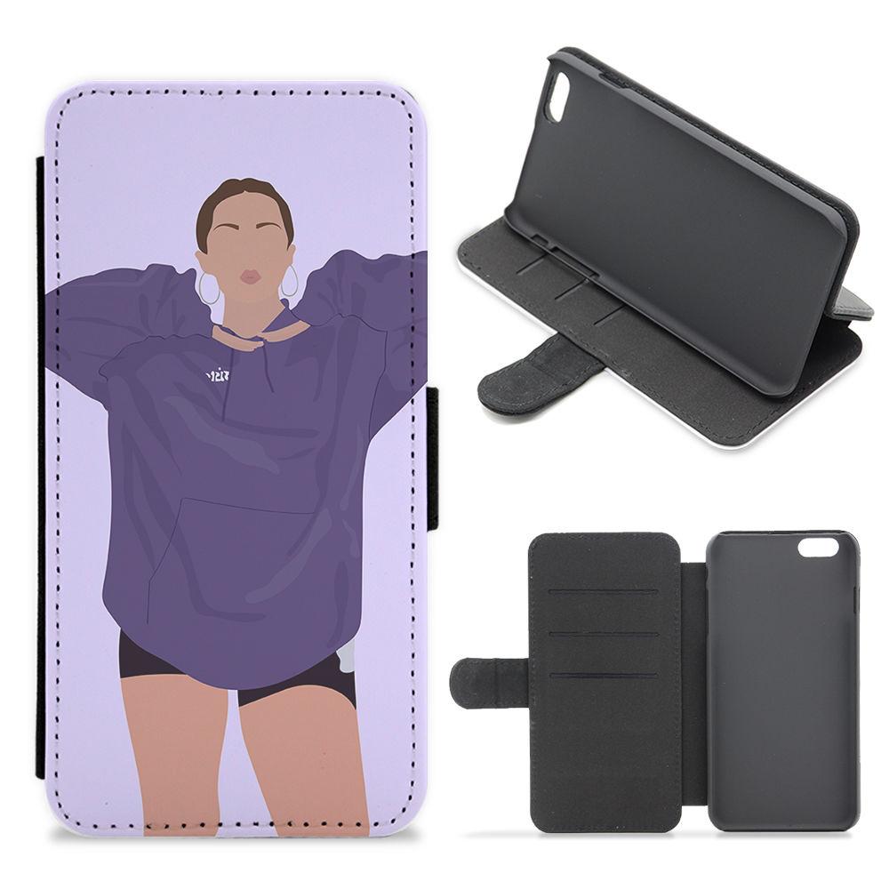 Addison Rae Pout Flip / Wallet Phone Case