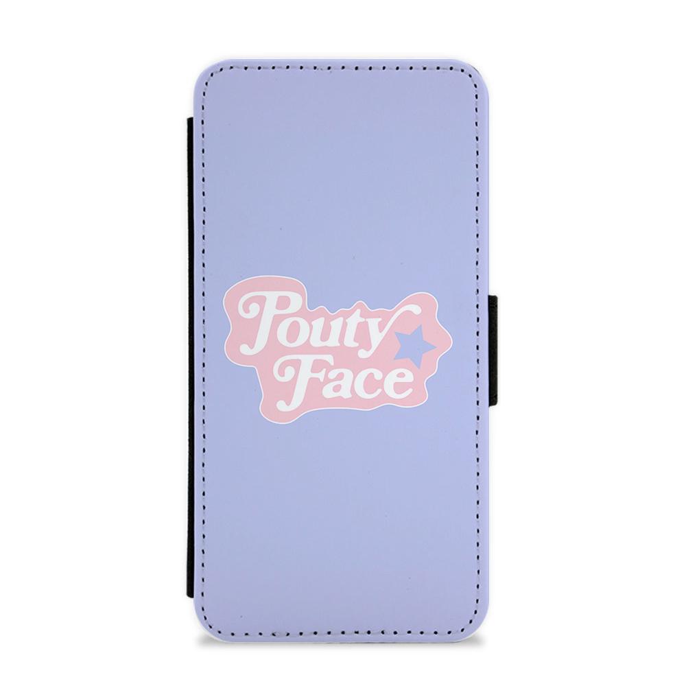 Pouty Face - Addison Rae Flip / Wallet Phone Case