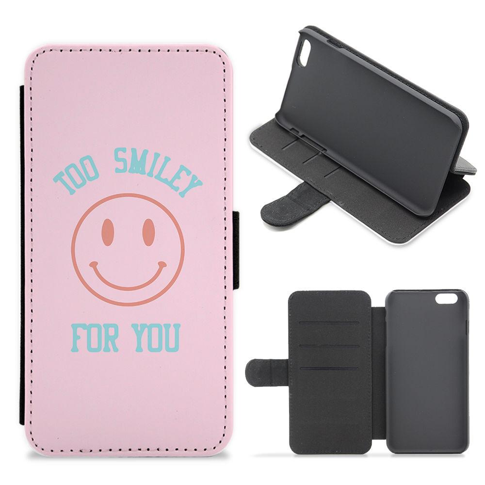 Too Smiley For You - Addison Rae Flip / Wallet Phone Case