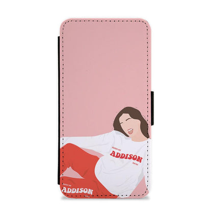 Tracksuit - Addison Rae Flip / Wallet Phone Case