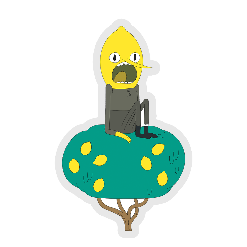 Earl Of Lemongrab Sticker