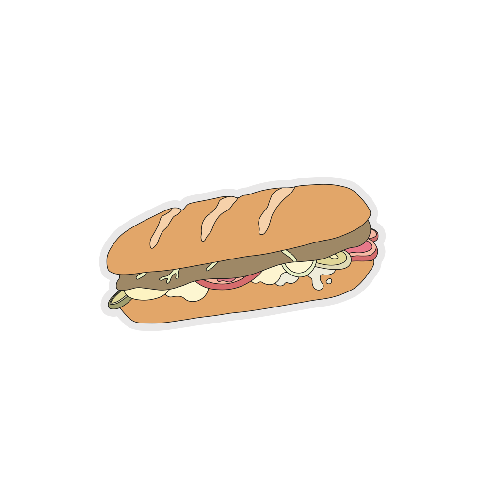 Baguette Sticker