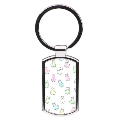 Pastel Pacas Luxury Keyring