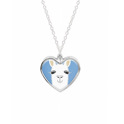 Llama Portrait Necklace