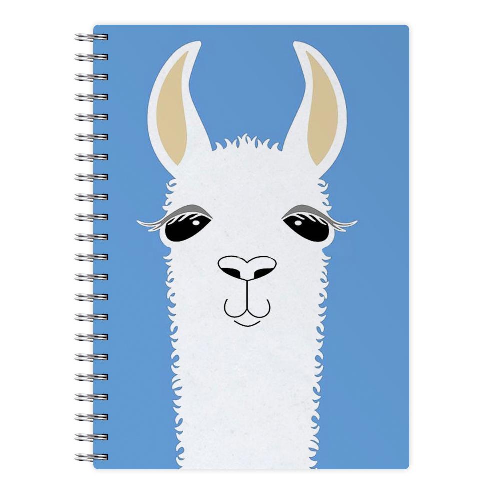 Llama Portrait Notebook - Fun Cases