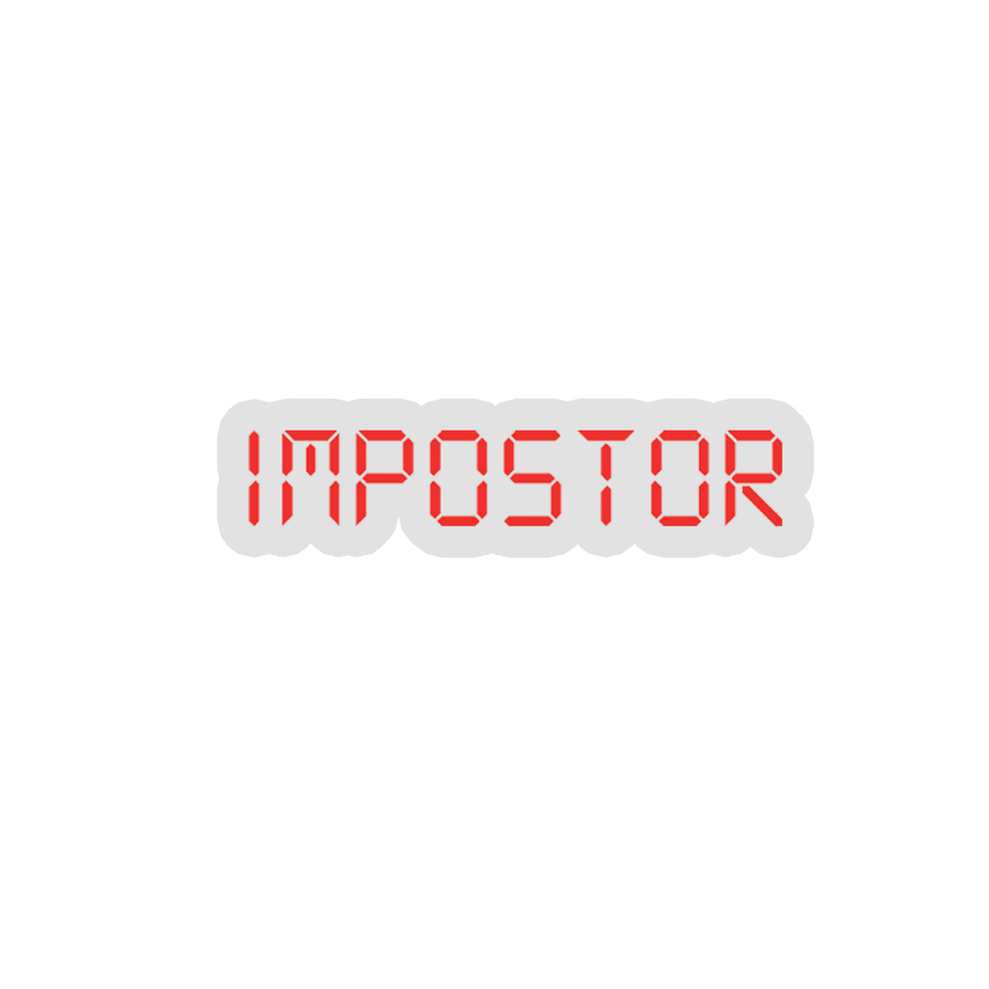 Imposter - Among Us Sticker