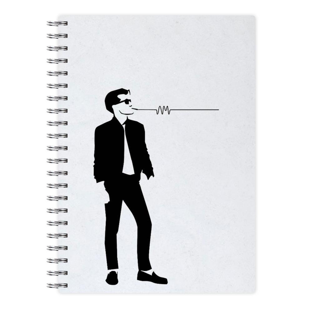 Artctic Monkeys Silhouette Notebook - Fun Cases