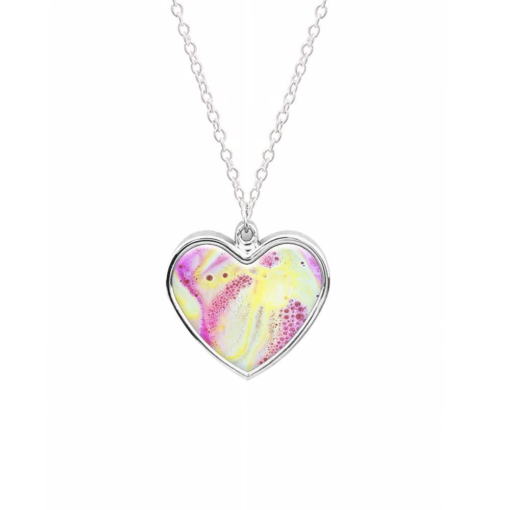 Super Colourful Bath Bomb Pattern Necklace